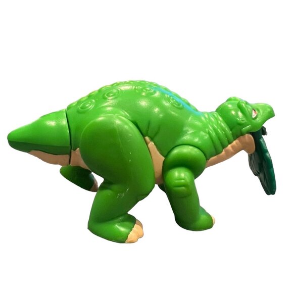 Vintage Burger King Land Before Time Spike Dinosaur PullToy 1997 WORKS Fast Food - Picture 2 of 8